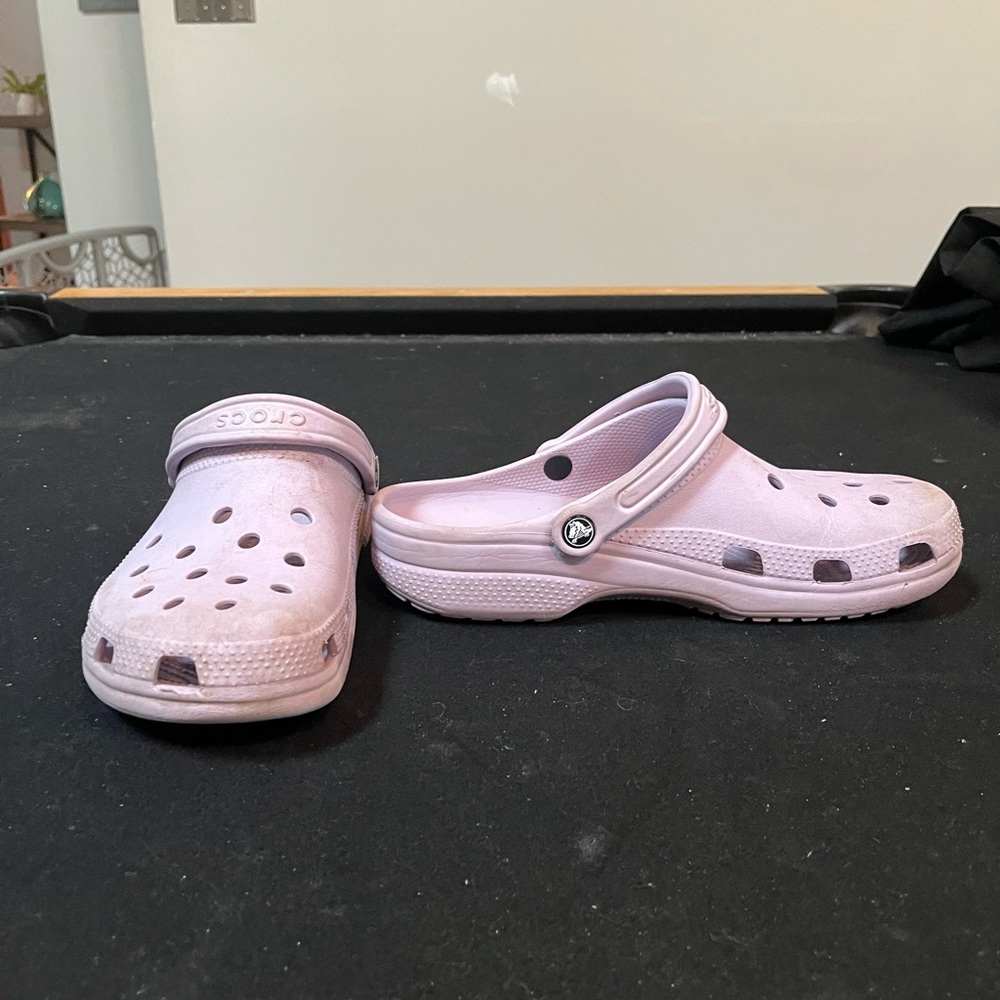 Lavender Crocs